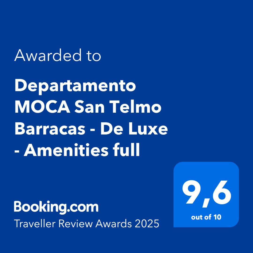 Departamento Moca San Telmo Barracas - De Luxe - Amenities Full